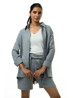 Burkley Grey Luxe Co-ord Set