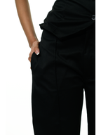 Noir Power Vest Co-ord Set - Black