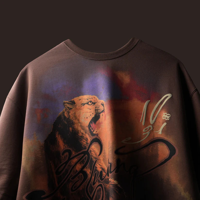 BROWN SABER RAGER T-SHIRT