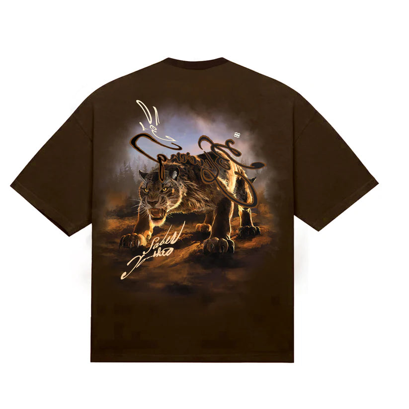 BROWN SABER RAGER T-SHIRT