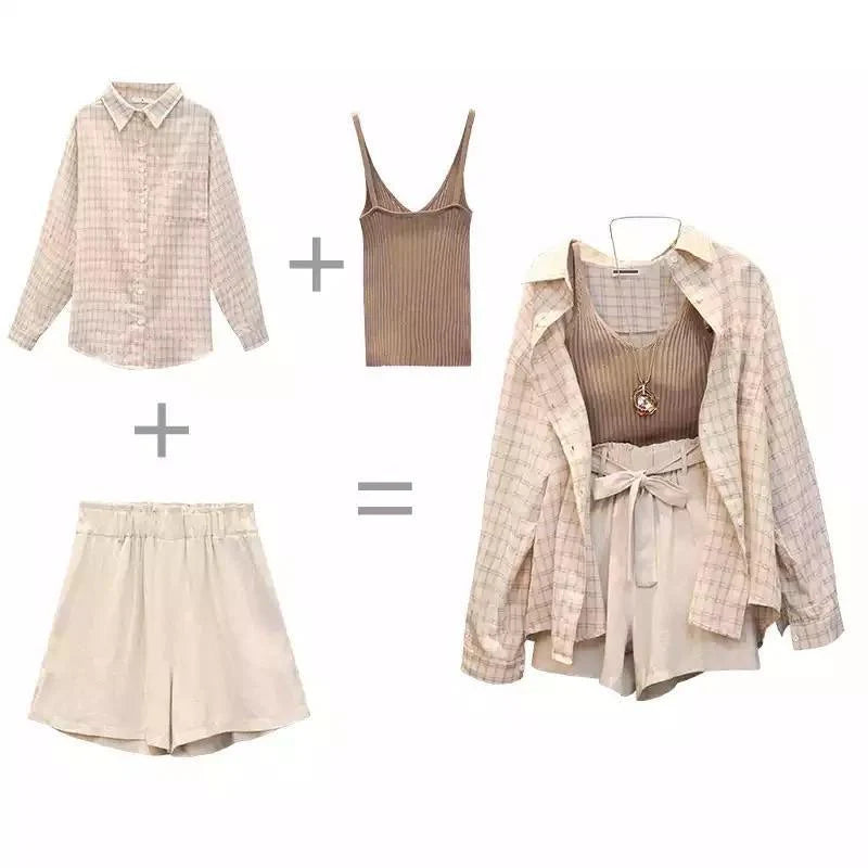 Burkley 3 Piece Set In Beige