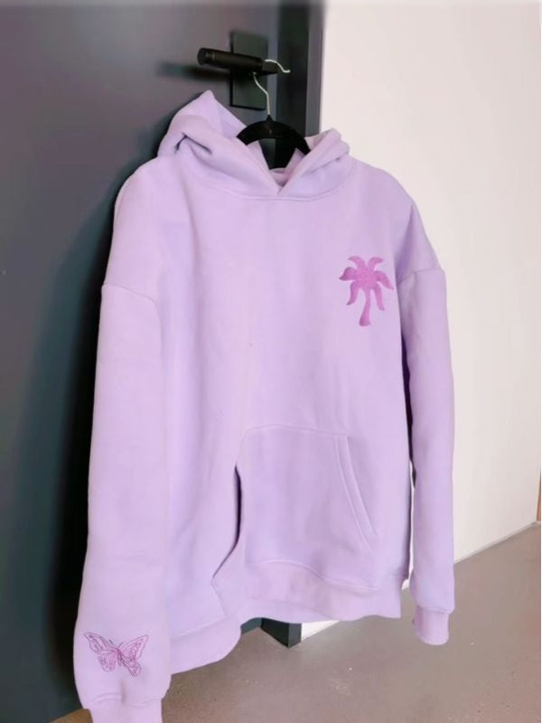 Pink Palm Puff To Live For The Hope Of It All Hoodie